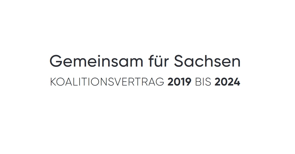 Koalitionsvertrag
