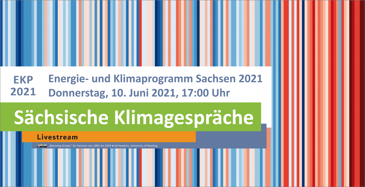 Energie- und Klimaprogramm Sachsen 2021 - Vorstellung des EKP 2021