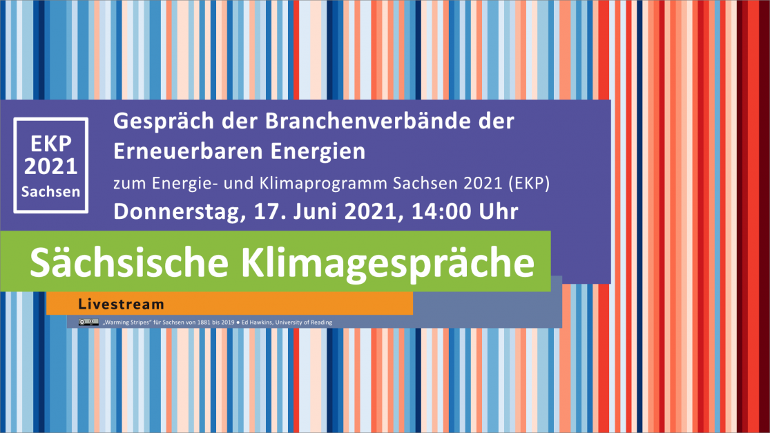 Mitschnitt: Verbändegespräch der Erneuerbaren Energien zum Energie- und Klimapgrogramm Sachsen 2021 | #EKP2021
