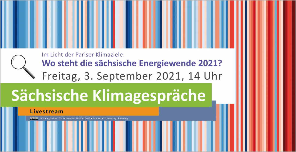 Im Licht der Pariser Klimaziele - Wo steht die sächsische Energiewende 2021?